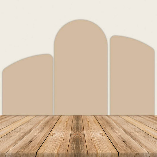 Nude Chiara Arched Wall Covers-ubackdrop
