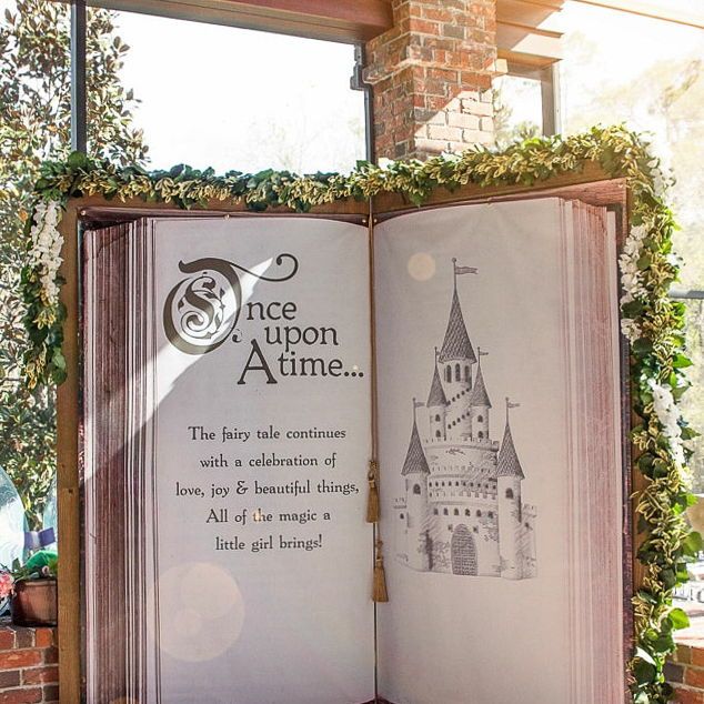 Story Book Backdrop for Wedding Decor-ubackdrop
