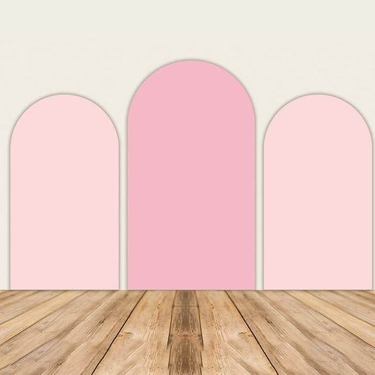 Pink Arch Wall Covers Girl Birthday Party Decoration-ubackdrop
