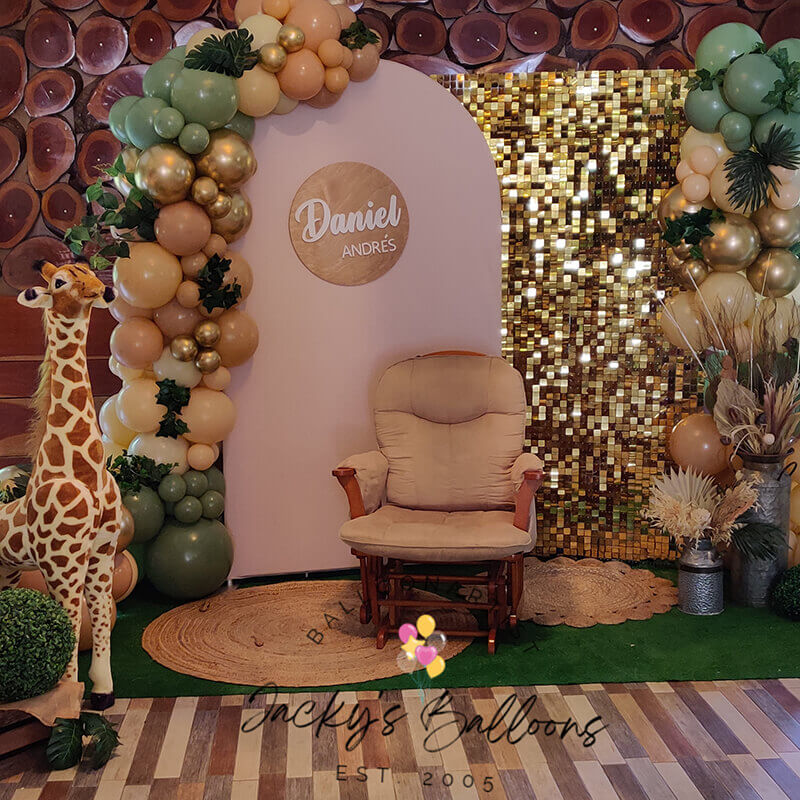 Light Gold Shimmer Wall Panels – Easy Setup Wedding/Event/Theme Party Decorations-ubackdrop