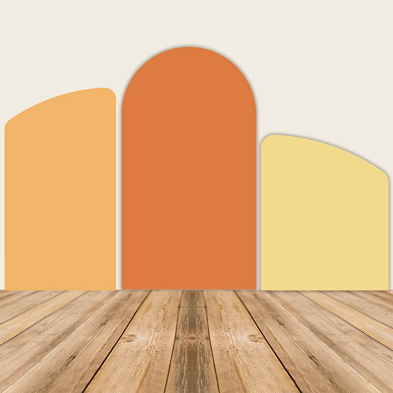 Safari Wild Bold Colors Chiara Arched Wall Covers ONLY-ubackdrop