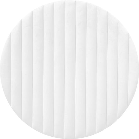 Velvet Simulation Fabric Print White-ubackdrop