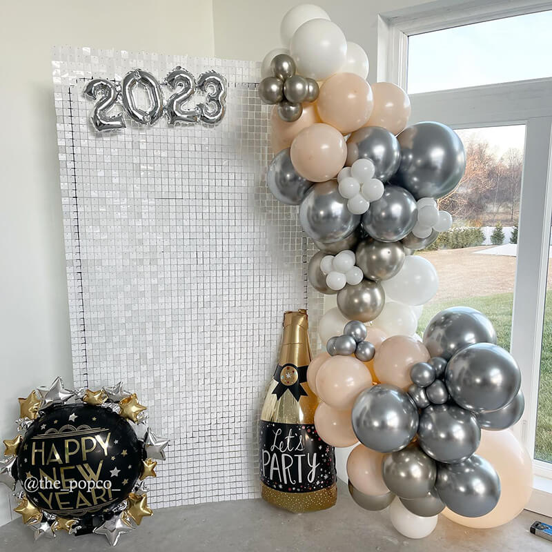 White Shimmer Wall Panels – Easy Setup Wedding/Event/Theme Party Decorations-ubackdrop